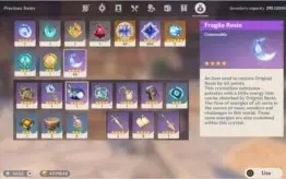 GENSHIN IMPACT CONTA AR 51 - GANYU, VENTI, MONA