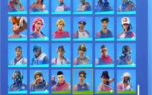 Conta Fortnite RARA, S1 A S8 cavaleiro negro NFA