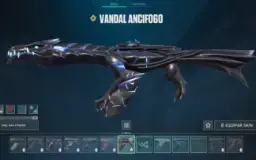Conta Valorant F.A vandal ancifogo e karambit saqueadora