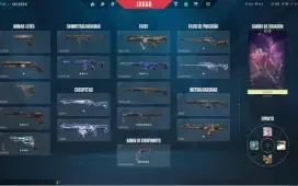 Conta Valorant F.A vandal ancifogo e karambit saqueadora