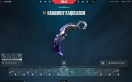 Conta Valorant F.A vandal ancifogo e karambit saqueadora