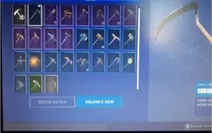 Conta fortnite s5 s6 s7 s8 s9 com salve o mundo