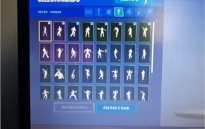 Conta fortnite s5 s6 s7 s8 s9 com salve o mundo