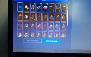 Conta fortnite s5 s6 s7 s8 s9 com salve o mundo