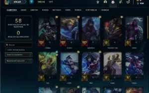 Conta Diamante 3 com 36 Champs e 4 Skins