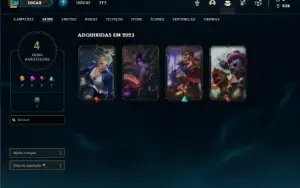 Conta Diamante 3 com 36 Champs e 4 Skins