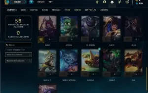 Conta Diamante 3 com 36 Champs e 4 Skins