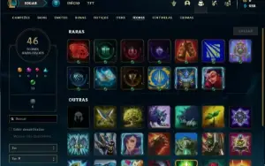 Conta Diamante 3 com 36 Champs e 4 Skins