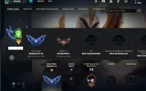 Conta Diamante 3 com 36 Champs e 4 Skins