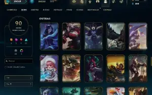 Fullacesso - Conta De 2012 - 90 Skins - Level 179 - 111 Camp