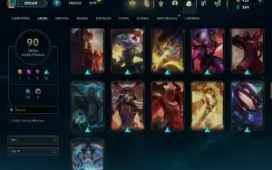Fullacesso - Conta De 2012 - 90 Skins - Level 179 - 111 Camp