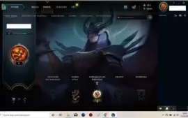 conta lv 20 com skin ultra rara kayle juíza
