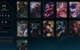 CONTA LOL - LVL 430 - 142 Champions - 65 Skins - FULL ACESSO