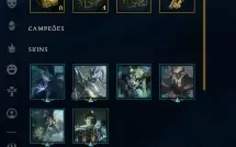 Conta League of Legends Full Acesso - 83 Champs e 50 Skins