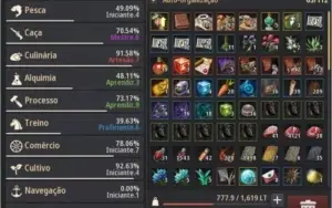 Conta bdo Feiticeira lvl 60 Pacote Ouro