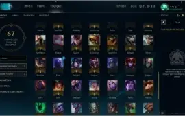 Conta LOL Prata IV - 98 Champs 29 Skins