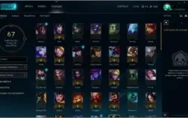Conta LOL Prata IV - 98 Champs 29 Skins