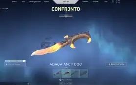 Conta valorant com muitas skins!