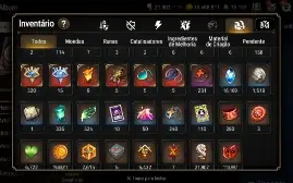 Conta early game epic seven com Luna ML + 8ML 5