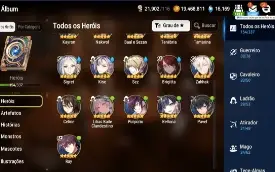 Conta early game epic seven com Luna ML + 8ML 5