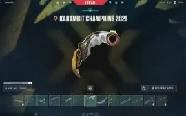 Conta valorant High Elo + Skins + Skins Champions 21/22