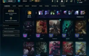 Prata 3 com 150 Champs e 134 Skins