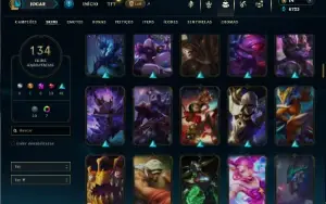 Prata 3 com 150 Champs e 134 Skins