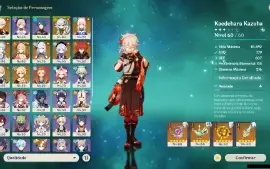 GENSHIN IMPACT - AR55, 17T5⭐ Nahida + Bis, Kokomi C2 + Bis