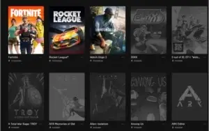 CONTA EPIC GAMES 50 JOGOS/SKINS FORTNITE