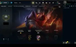Conta LOL Antiga Smurf De 2014 + Skin Yasuo projeto + Borda