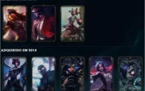 CONTA COM 98 SKINS - CORKI OVINI UMA DAS MAIS RARAS