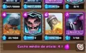 Conta lvl 11 72/77 cartas 3k trofeus