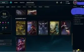 Conta lol nvl 141 com 75 champs e 29 skins baratinha !