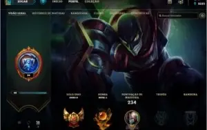 Conta Lv.76 Ouro 3 42Champions 10 Skins