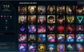 Conta League of Legends Diamante 4 - MUITAS SKIN