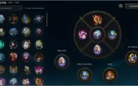 Conta League of Legends Diamante 4 - MUITAS SKIN