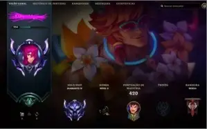Conta League of Legends Diamante 4 - MUITAS SKIN