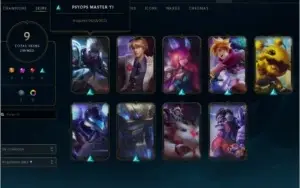 Conta Smurf Platina 3 + Rp na conta + 8 Skins 17 crm + Email