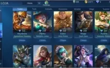 Conta mobile legends 94 herois/ 119 skins