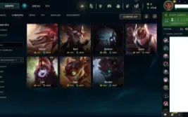 Conta De Lol 161 Skins, Skins RARAS Quase Full Champ TOP