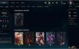 Conta League of Legends, LOL