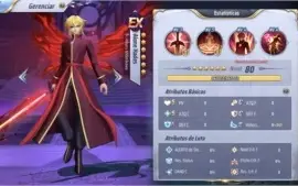 Conta saint seiya Awakening. serve A9
