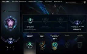CONTA LVL 154 PLATINA IV MUITO BARATO! LEIA ANÚNCIO