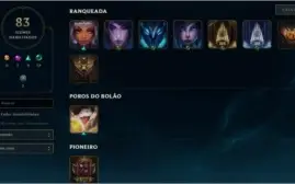 CONTA LVL 154 PLATINA IV MUITO BARATO! LEIA ANÚNCIO