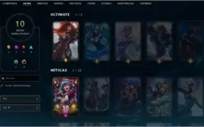 Lvl 30,10 skins