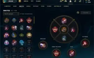 Conta bronze 4 com 43 Champs e 15 Skins