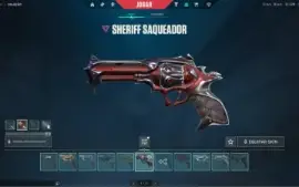 Conta de Valorant imortal desde o beta com várias skins 