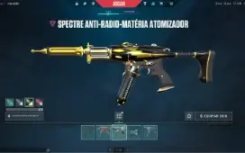 Conta de Valorant imortal desde o beta com várias skins 