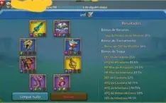 Conta lords 555m 12+ tropa