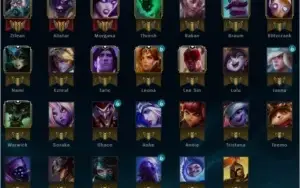 Conta League of Legends Gold com skins